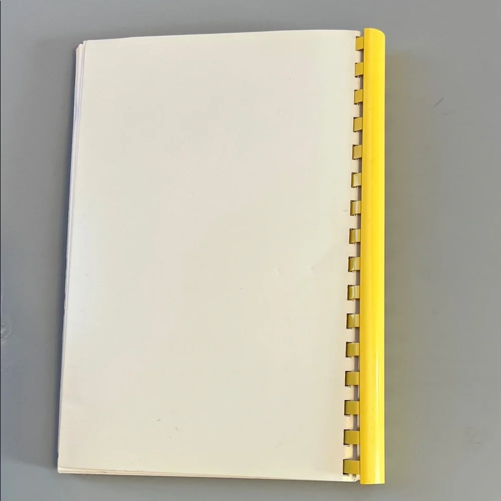 Vintage 90’s Church Colorful Spiral-Bound Cookbook